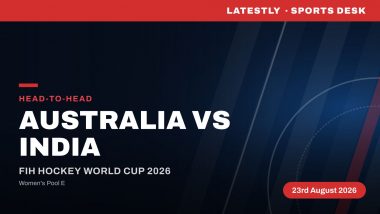 Australia vs India Head To Head Record: FIH हॉकी वर्ल्ड कप 2026 में सेमीफाइनल की उम्मीदें बचाने उतरेगी भारतीय महिला टीम, जानें आंकड़े और मैच प्रीव्यू