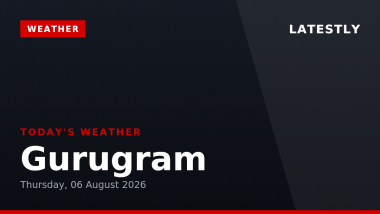 Gurugram Weather Today: गुरुग्राम में आज छाए रहेंगे घने बादल; हल्की से मध्यम बारिश और रात में गरज-चमक का अनुमान
