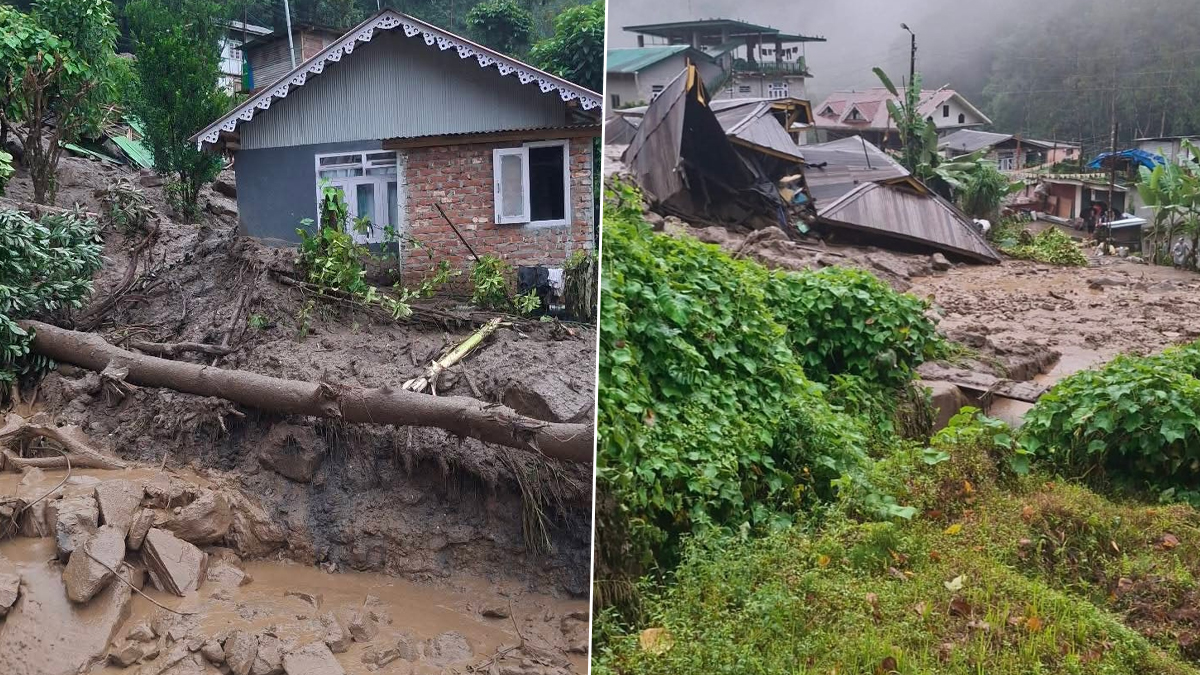 Sikkim Landslide: पश्चिमी सिक्किम के रिम्बी गांव में भीषण भूस्खलन; मलबे की चपेट में आए 30 से अधिक घर, सीएम प्रेम सिंह तमांग ने अधिकारियों को किया हाई अलर्ट