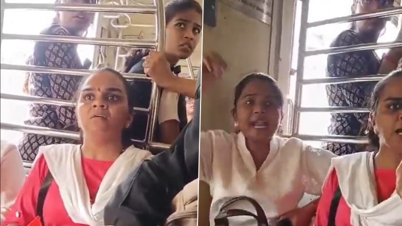 मुंबई लोकल ट्रेन में भाषा को लेकर महिला यात्रियों के बीच तीखी बहस, &lsquo;मराठी बोलो या यूपी वापस जाओ&rsquo; का VIDEO वायरल