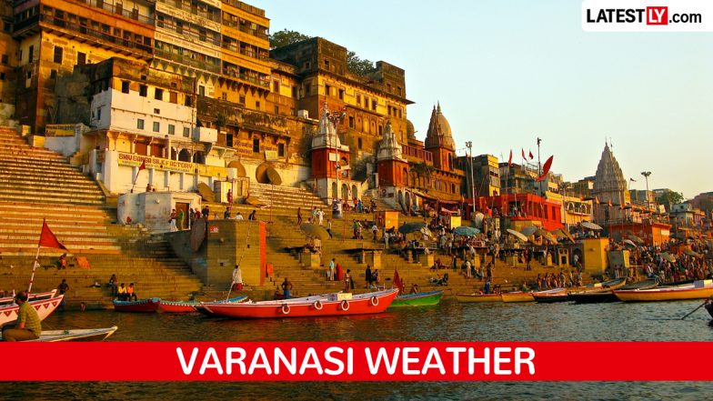 Varanasi Weather Today: वाराणसी में आज उमस भरा रह सकता है मौसम, अधिकतम तापमान 33&deg;C तक पहुंचने की उम्मीद