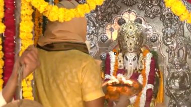Ganesh Chaturthi 2026: अयोध्या के जानकी महल मंदिर में चांदी के सिंहासन पर विराजमान हुए गणेश जी (Watch Video)