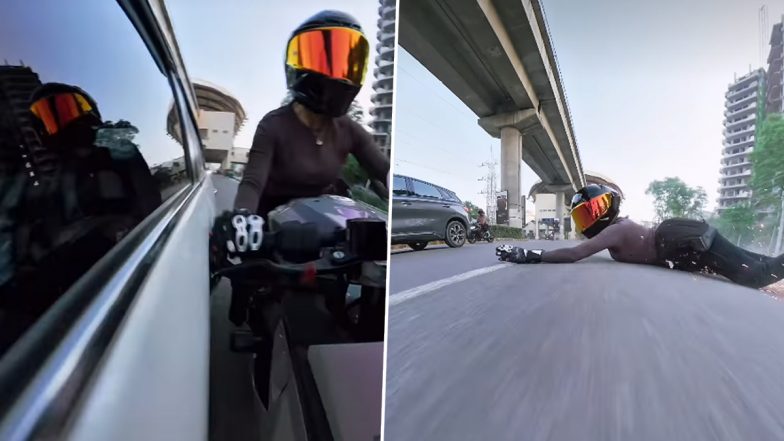 Gurugram Road Rage: गोल्फ कोर्स रोड पर महिला बाइकर को टक्कर मारने के आरोपी कल्याण बैंसला की सफाई; कहा- 'जानबूझकर नहीं मारी टक्कर