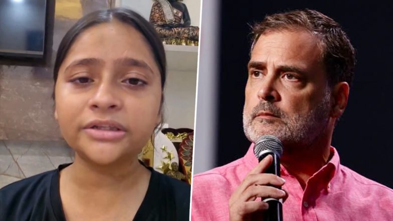 Rahul Gandhi Backs Nishu Azad: राहुल गांधी ने निशु आजाद का किया समर्थन, पिता पर कथित हमले के मामले में दिल्ली पुलिस की कार्रवाई पर उठाए सवाल