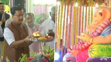 Ganesh Chaturthi 2026: गणेश चतुर्थी पर दिल्ली BJP मुख्यालय में अध्यक्ष नितिन नवीन ने की पूजा-अर्चना, देशवासियों को दी शुभकामनाएं