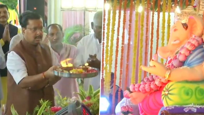 Ganesh Chaturthi 2026: गणेश चतुर्थी पर दिल्ली BJP मुख्यालय में अध्यक्ष नितिन नवीन ने की पूजा-अर्चना, देशवासियों को दी शुभकामनाएं