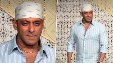 Salman Khan: एंटीलिया पहुंचे सलमान खान, अंबानी परिवार के गणपति उत्सव में हुए शामिल; बप्पा का लिया आशीर्वाद; VIDEO