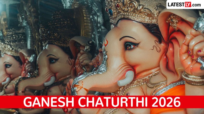 Ganesh Chaturthi 2026: 14 सितंबर को मनेगा गणेश चतुर्थी का पावन पर्व; जानें गणपति स्थापना का शुभ मुहूर्त, शहरवार पूजन समय और नियम