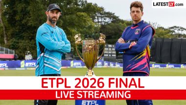 Edinburgh Castle Rockers vs Belfast Wolves ETPL 2026 Final Live Streaming: यूरोपियन टी20 प्रीमियर लीग के पहले चैंपियन का होगा फैसला, जानें भारत में कब, कहां और कैसे देखें लाइव
