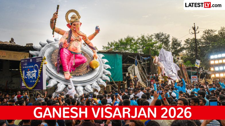Ganesh Visarjan 2026: 25 सितंबर को होगा अनंत चतुर्दशी का महा-विसर्जन; जानें चौघड़िया अनुसार शुभ मुहूर्त, तिथियां और विसर्जन नियम