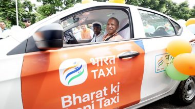 Bharat Taxi UP Launch: उत्तर प्रदेश में 'भारत टैक्सी' सेवा शुरू; ड्राइवरों को ₹0 कमीशन और ₹5 लाख का सामाजिक सुरक्षा कवर, CM योगी ने की घोषणा