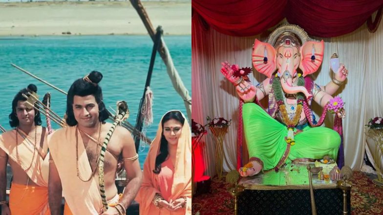 Mumbai Ganeshotsav 2026: भांडुप के 'तुळशेतपाड्याचा राजा' गणेश मंडल की अनोखी पहल, गणपति पंडाल में बच्चों को दिखाई जा रही रामानंद सागर की 'रामायण'