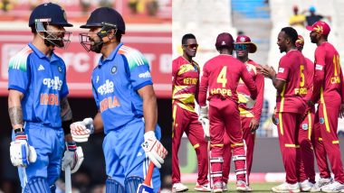 India vs West Indies, 1st ODI Match Live Score Update: तिरुवनंतपुरम में टीम इंडिया और वेस्टइंडीज के बीच खेला जा रहा है सीरीज का पहला मुकाबला, यहां देखें मैच का लाइव स्कोर अपडेट