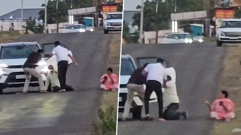 Maharashtra: इंदापुर में जमीन विवाद को लेकर दो बेटों ने की बुजुर्ग माता-पिता की बेरहमी से पिटाई; वीडियो वायरल होने के बाद पुलिस ने दर्ज किया केस