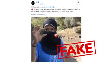 Fact Check: क्या 'इराकी महिला' ने 'अमेरिकी सैनिक' से की थी अनुचित मांग? सोशल मीडिया पर वायरल दावे की सच्चाई आई सामने