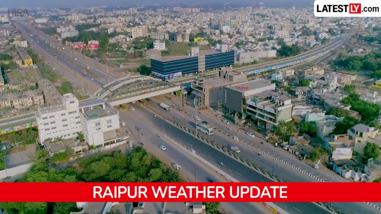 Raipur Weather Update: रायपुर में आज भारी बूंदाबांदी और आंधी-तूफान का अनुमान, अधिकतम तापमान 28&deg;C