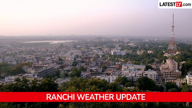 Ranchi Weather Update: रांची में आज घनी बूंदाबांदी और तेज हवाओं का अनुमान, अधिकतम तापमान 23°C