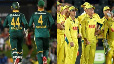 South Africa vs Australia ODI Stats: वनडे क्रिकेट में एक दूसरे के खिलाफ कुछ ऐसा रहा है दक्षिण अफ्रीका और ऑस्ट्रेलिया का प्रदर्शन, यहां देखें दोनों टीमों के आंकड़े