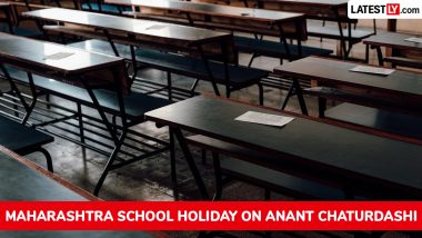 Maharashtra School Holiday: महाराष्ट्र में अनंत चतुर्दशी पर स्कूलों की छुट्टी, 25 सितंबर को पूरे प्रदेश में बंद रहेंगे स्कूल