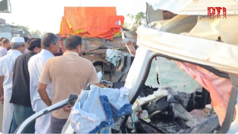 Kerala Accident: केरल में भीषण सड़क हादसा, सड़क किनारे खड़े ट्रक से टकराई तेज रफ्तार कार, तमिलनाडु के 8 इंजीनियरिंग छात्रों की मौत; VIDEO