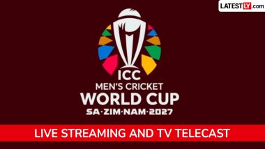 ICC Cricket World Cup 2027 Schedule Launch Live Streaming: ICC पुरुष क्रिकेट विश्व कप 2027 का शेड्यूल कब और कहां देखें लाइव? भारत में टीवी और ऑनलाइन स्ट्रीमिंग की पूरी जानकारी
