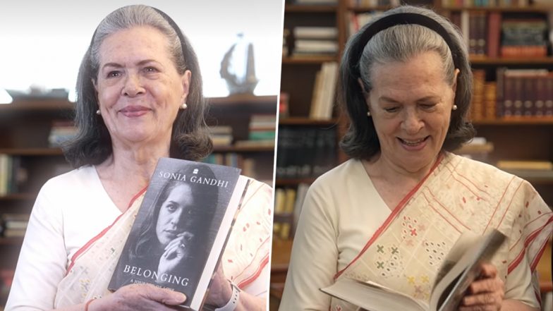 Sonia Gandhi Instagram Debut: सोनिया गांधी ने इंस्टाग्राम पर रखा कदम; अपनी बहुप्रतीक्षित आत्मकथा &lsquo;Belonging&rsquo; की पहली झलक की साझा