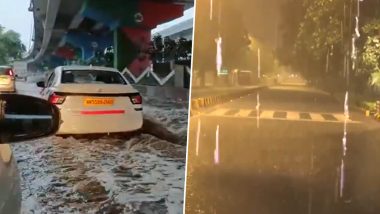 Delhi-NCR Rain: दिल्ली-एनसीआर में तूफानी बारिश से बदला मौसम; कई इलाकों में जलभराव, मौसम विभाग ने जारी किया रेड अलर्ट