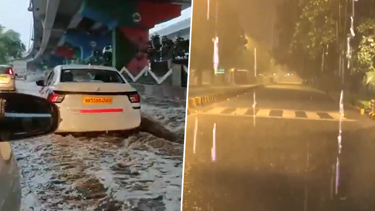 Delhi-NCR Rain: दिल्ली-एनसीआर में तूफानी बारिश से बदला मौसम; कई इलाकों में जलभराव, मौसम विभाग ने जारी किया रेड अलर्ट