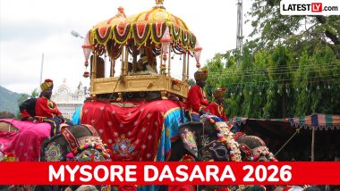 Mysore Dasara 2026: मैसूरु में 21 अक्टूबर को भव्य जम्बू सवारी, जानें मैसूरु दशहरा की तारीख, शाही इतिहास और विजयदशमी का खास आयोजन